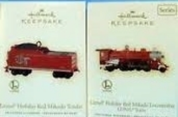 Picture of Holiday Red Mikado Locomotive & Tender