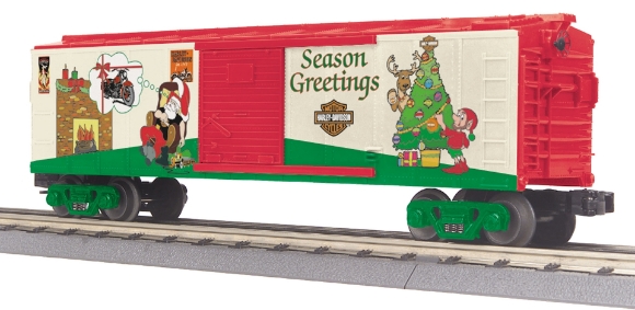 Picture of Harley Davidson Christmas Boxcar