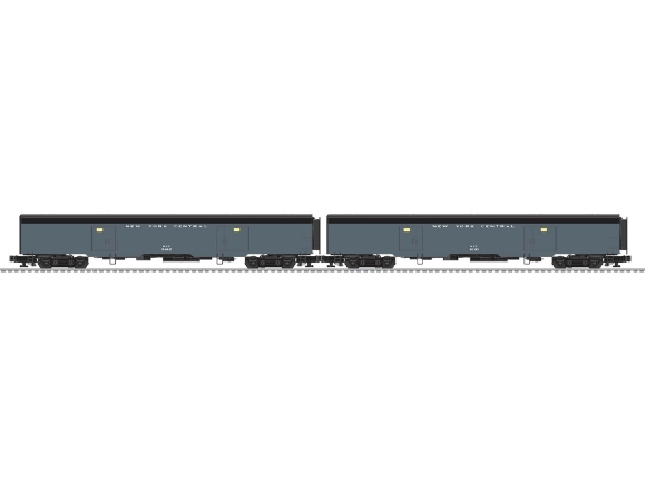 Picture of New York Central 18" Baggage Car 2-Pack