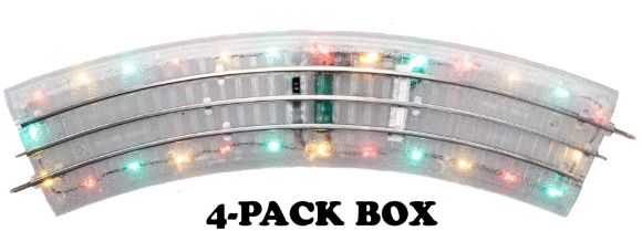 Picture of Lighted Fastrack 10" Curve 4-pack