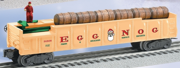 Picture of Egg Nog Operating Barrel Car (used)