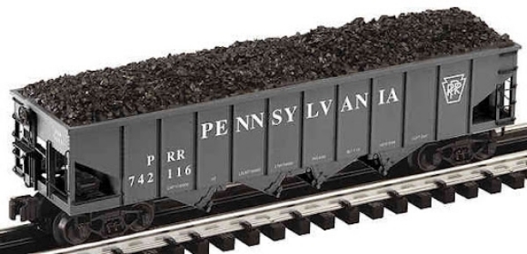 Picture of K-Line Pennsylvania Die-Cast Ribbed 4-Bay Hopper