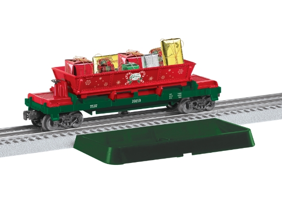 Picture of Christmas Presents Operating Dump Car