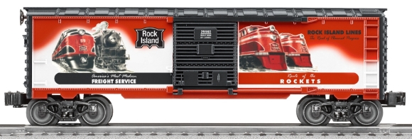 Picture of Rock Island Railroad Art Boxcar