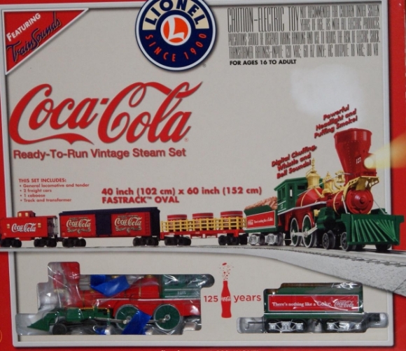 Picture of Coca Cola General Locomotive Steam Set 