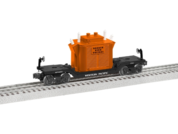 Picture of Western Pacific Depressed Flatcar w/Transformer