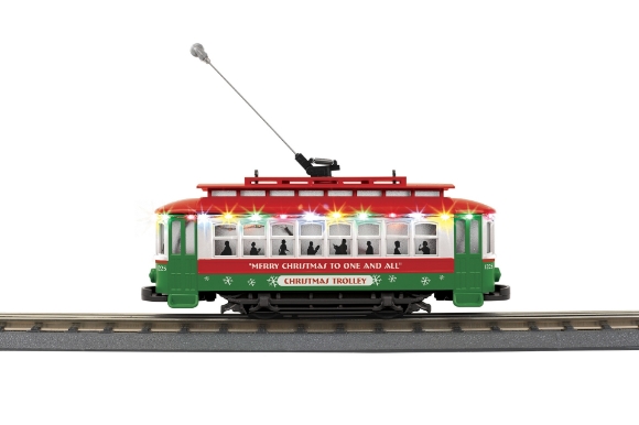 Picture of Christmas Bump-N-Go Trolley w/LED Lights