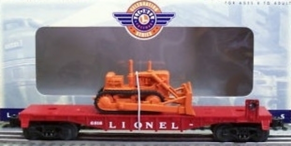 Picture of Postwar Celebration #6818 Flatcar w/Bulldozer (LN)