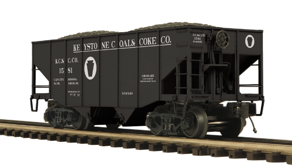 Picture of Keystone Coal & Cok 2-Bay Fish Belly Hopper Car