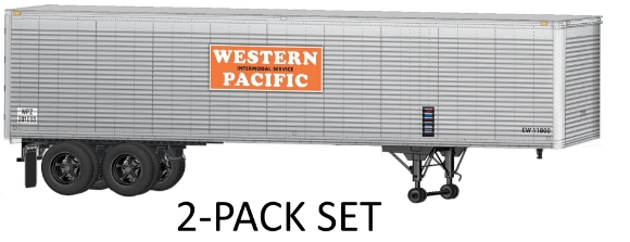 Picture of Western Pacific 40' Trailer 2-pack