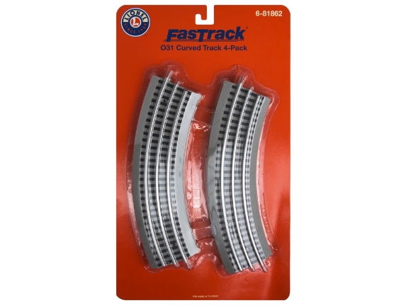 Picture of Fastrack 31" Radius Curve Section 4-pack