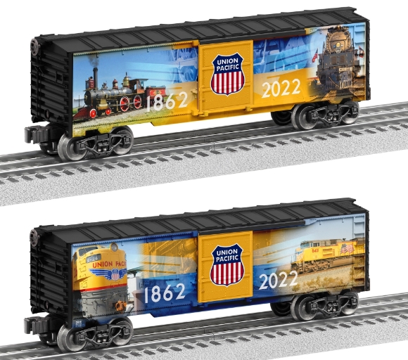 Picture of Union Pacific 160th Anniversary Boxcar