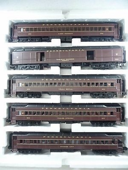 Picture of MTH Premier Pennsylvania Madison 70' ABS Passenger 5-Car Set