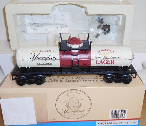 Picture of Yuengling Lager Beer Tank Car
