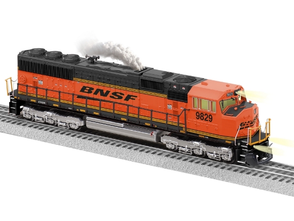 Picture of BNSF Superbass SD70MAC #9829 Non-Powered