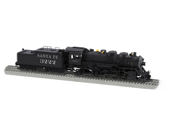 Picture of Lionel 'LEGACY' ATSF Santa Fe Brass Hybrid Steam Locomotive #3222 (LN)