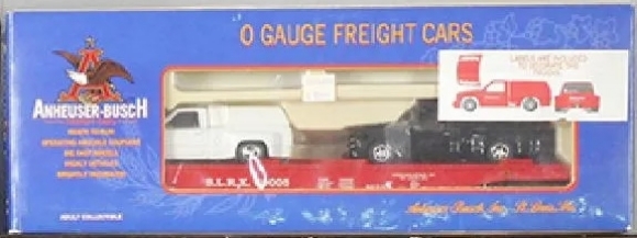 Picture of Anheuser-Busch Flat Car w/die cast Pickups