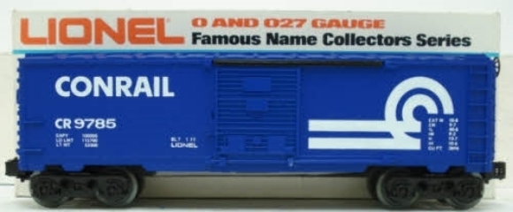 Picture of Conrail (blue) Boxcar