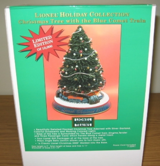 Picture of Christmas Music Tree w/Blue Comet set (LN)