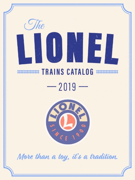 Picture of 2019 Lionel Volume I Catalog 