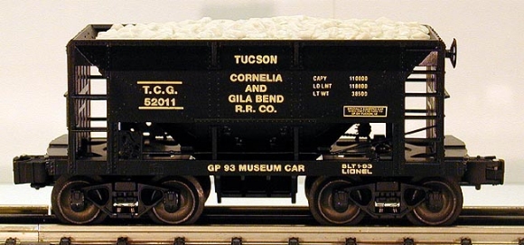 Picture of TTOS Tucson, Cornelia, & Gila Bend RR Co. Ore Car