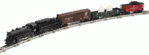 Picture of Pennsylvania Flyer 4-4-2 Steam Freight Set 