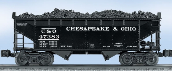 Picture of Chesapeake & Ohio Offset Hopper Car #47383