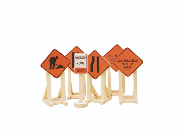 Picture of Construction Zone Signs