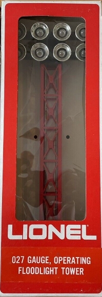 Picture of Floodlight Tower -red tower 