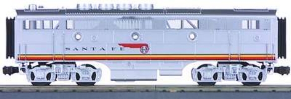 Picture of Santa Fe Warbonnet F-3 NonPowered B-unit   