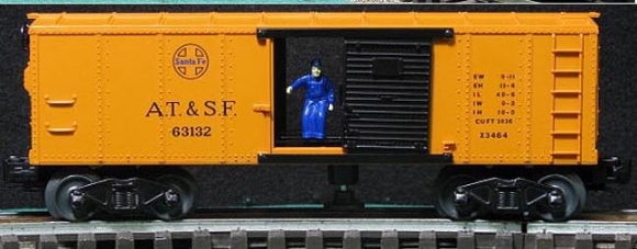 Picture of Postwar Remake Santa Fe Operating Boxcar 