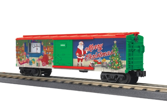 Picture of Christmas Boxcar w/Power Meter