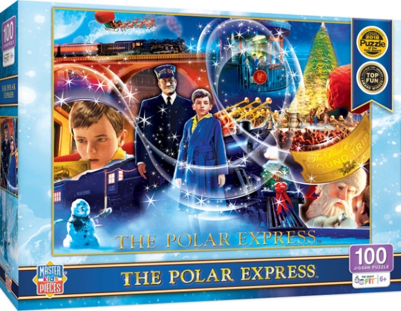 Picture of Polar Express The Golden Ticket 100pc Puzzle