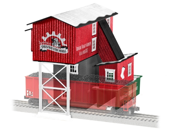 Picture of Christmas Coaling Station Lighted (built)