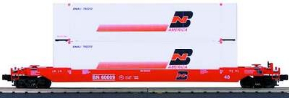 Picture of MTH Premier Burlington Northern Husky Stack Car  