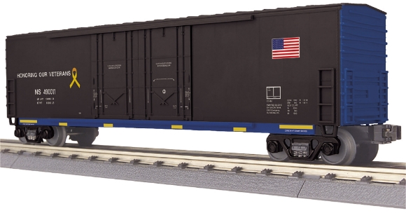 Picture of Norfolk Southern (Veterans) 50' Plugged DD Boxcar