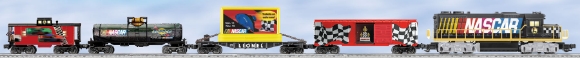 Picture of Nascar Diesel Train FASTRACK R-T-R Set