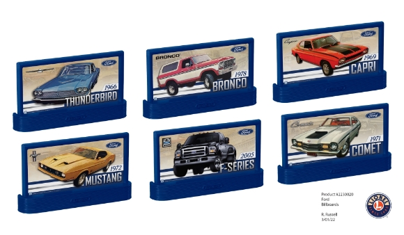 Picture of Ford Billboard Set (3-Pack)