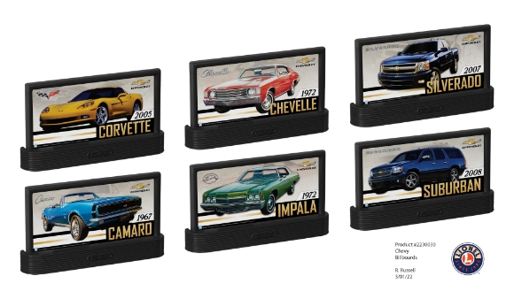 Picture of Chevy Billboard Set (3-Pack)