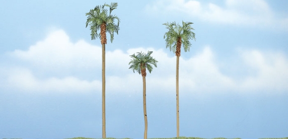 Picture of Royal Palm Trees 3pk. - Woodland Scencis