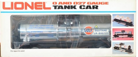 Picture of Gulf (chrome) Tank Car 