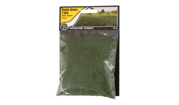 Picture of Static Grass Dark Green 7mm