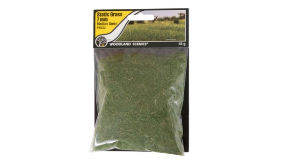 Picture of Static Grass Medium Green 7mm