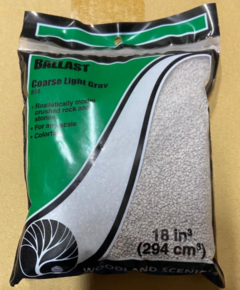 Picture of Coarse Light Gray Ballast Bag   