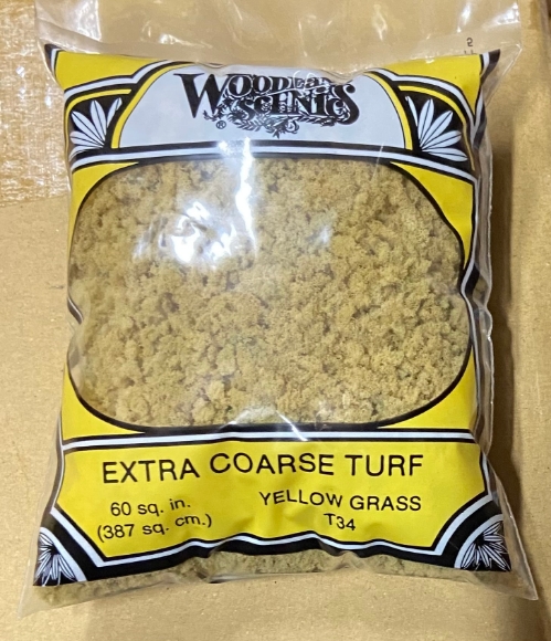 Picture of Extra Coarse Turf Yellow Grass Bag 