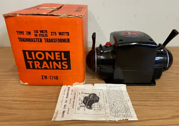 Picture of Postwar ZW Transformer (275-watts) w/Orange Box