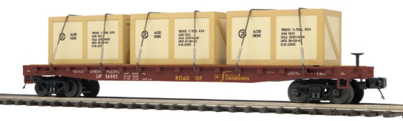Picture of Union Pacific Flatcar w/Wood Crates