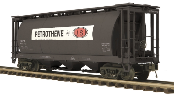 Picture of Petrothene 3-Bay Cylindrical Hopper Car