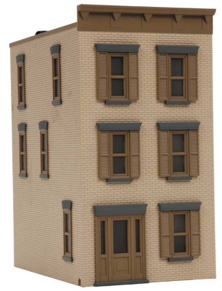Picture of 3-Story Town House (Cream & Gray) 