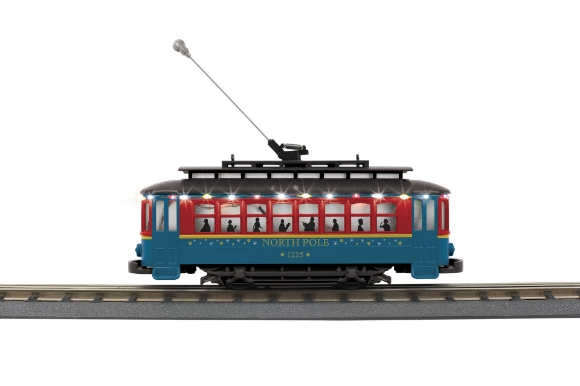 Picture of North Pole Bump-N-Go Trolley w/LED Lights 